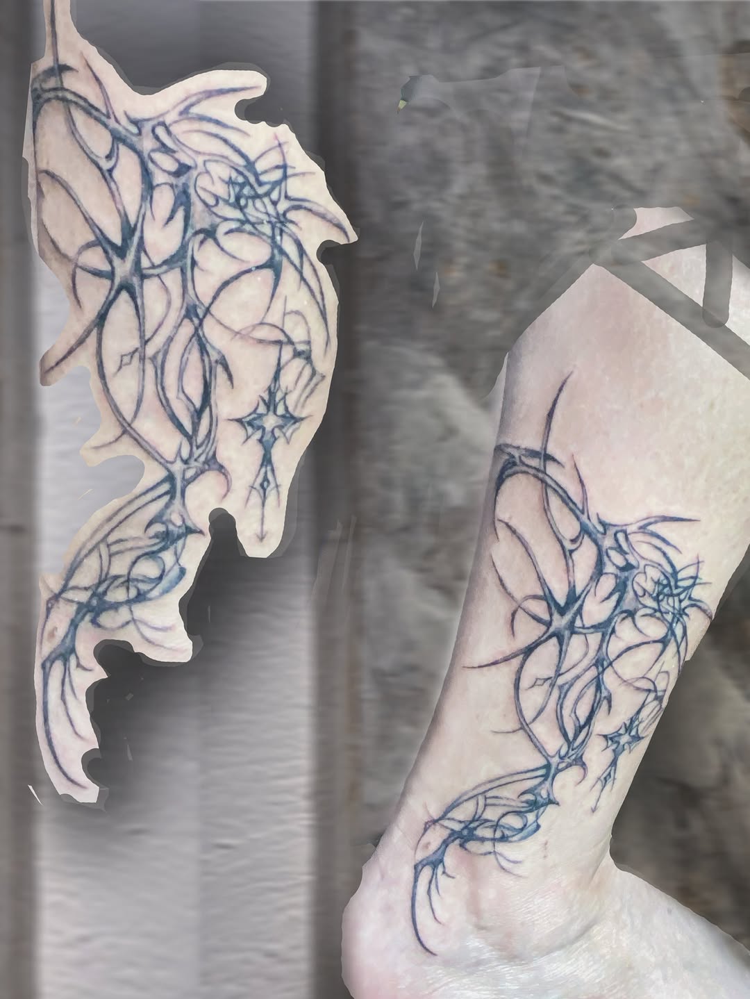 Tattoo by @tattoo_edith_mars — blackwork, ornamental