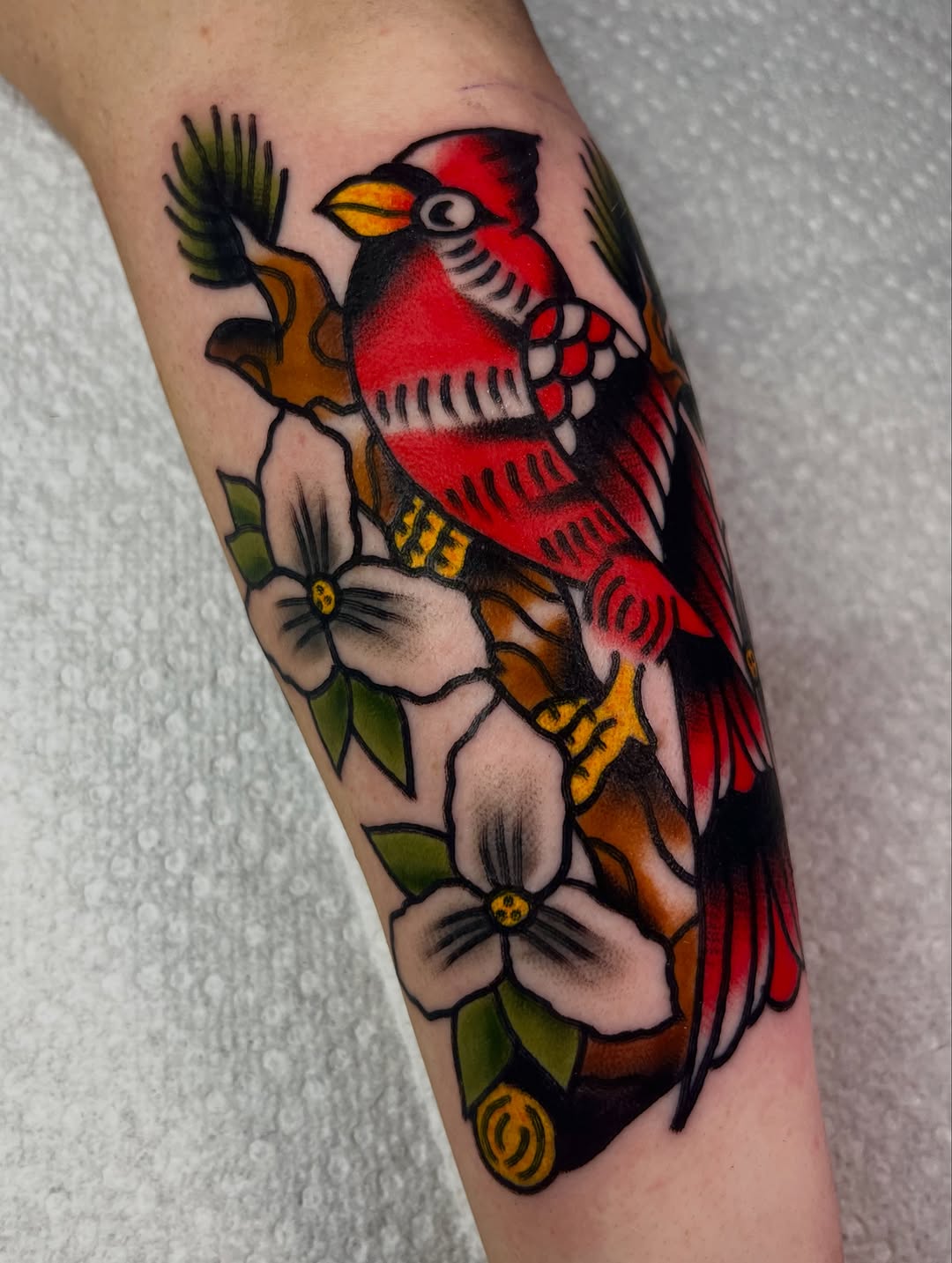 Tattoo by @anchoredaweightattoo — american_traditional