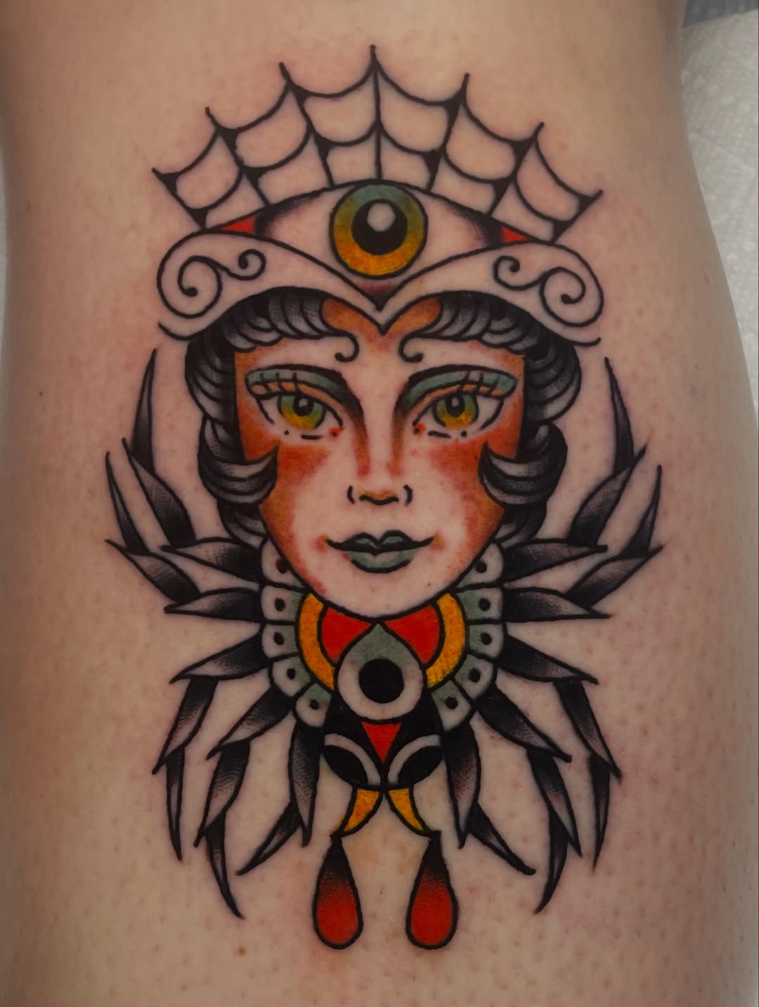 Tattoo by @daveconleytattoo โ american_traditional, neo_traditional