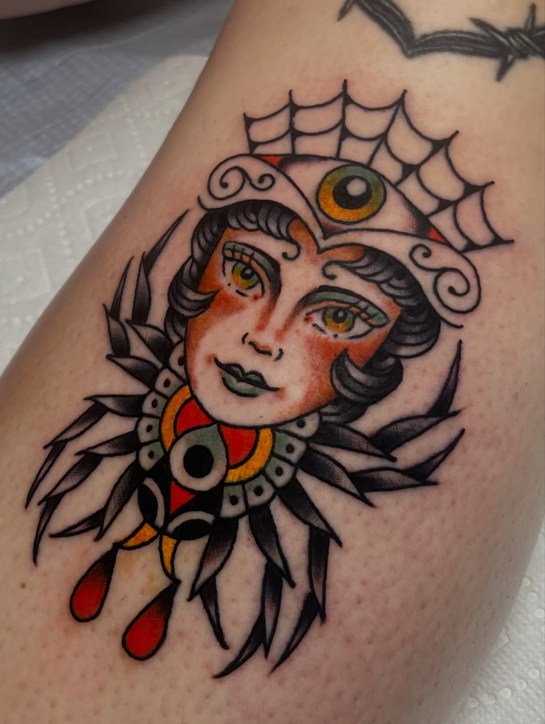 Tattoo by @daveconleytattoo โ american_traditional, neo_traditional