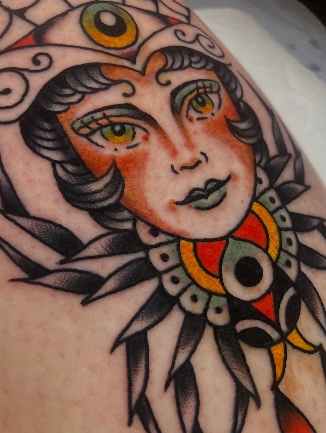 Tattoo by @daveconleytattoo โ american_traditional, neo_traditional