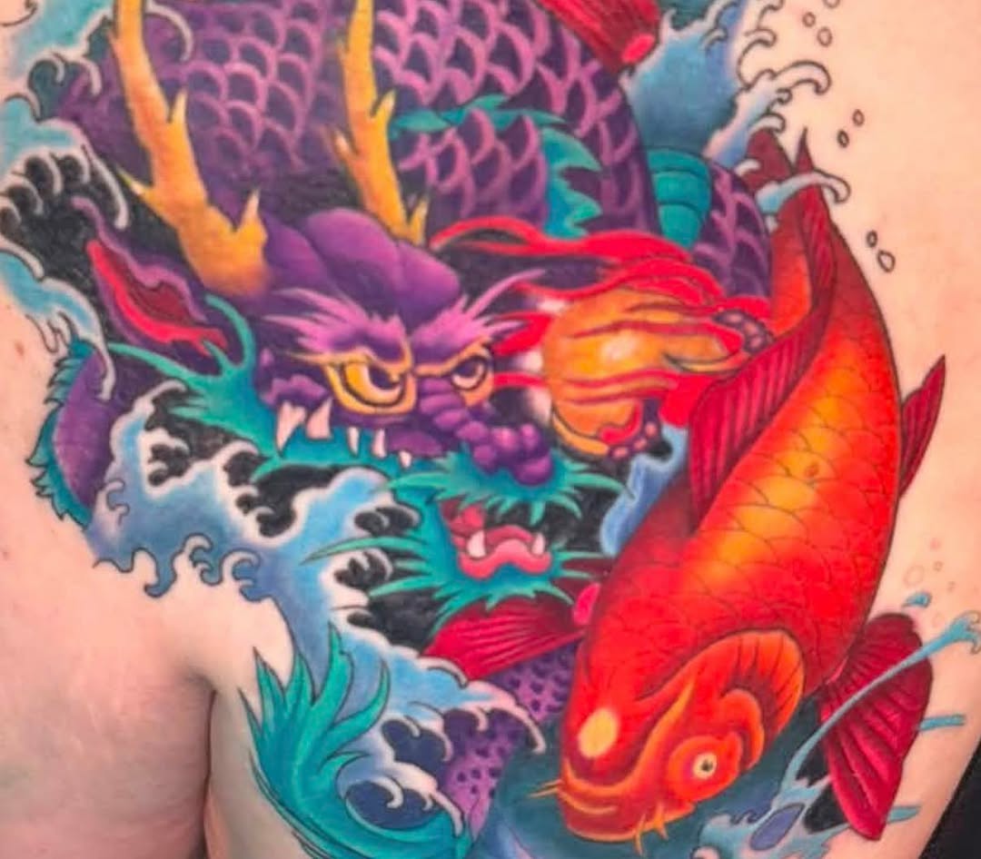 Tattoo by @mischiefinkparlor18 — japanese_irezumi, neo_traditional