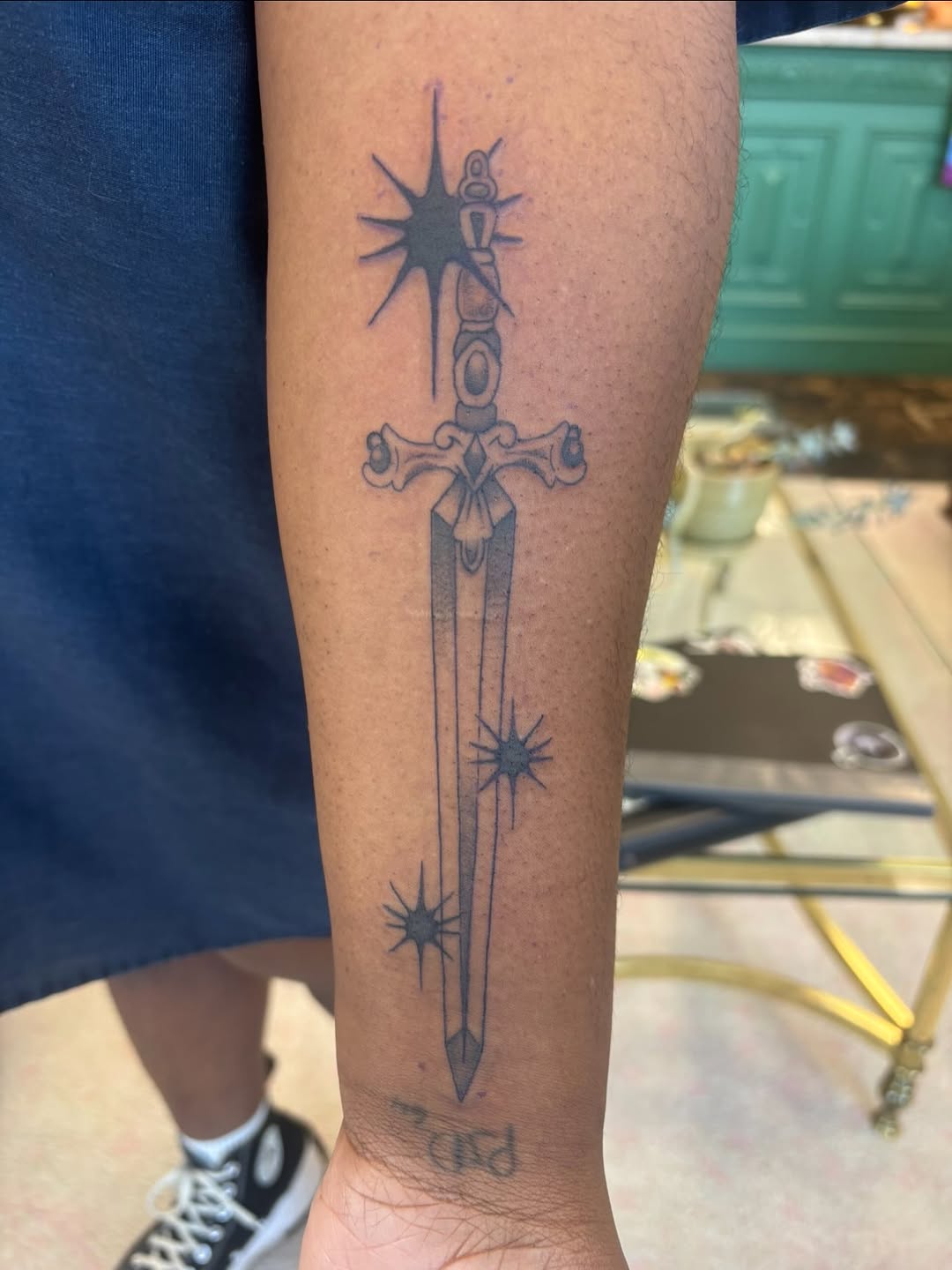 Tattoo by @beccabootattoos — fine_line, black_and_grey