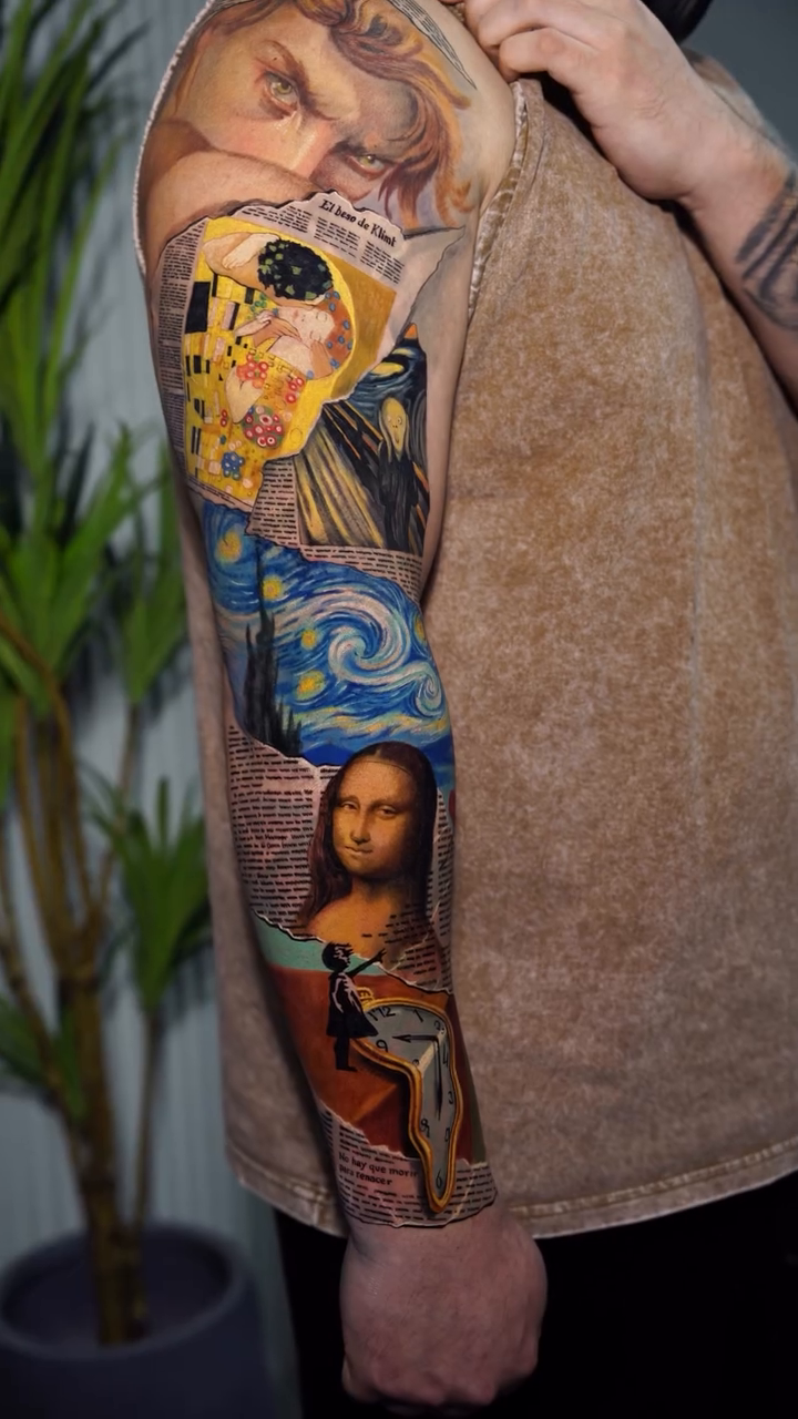 Tattoo by @dariel_negrin — realism, surrealism