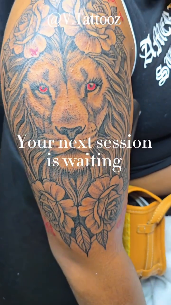 Tattoo by @v.tattooz — realism, black_and_grey