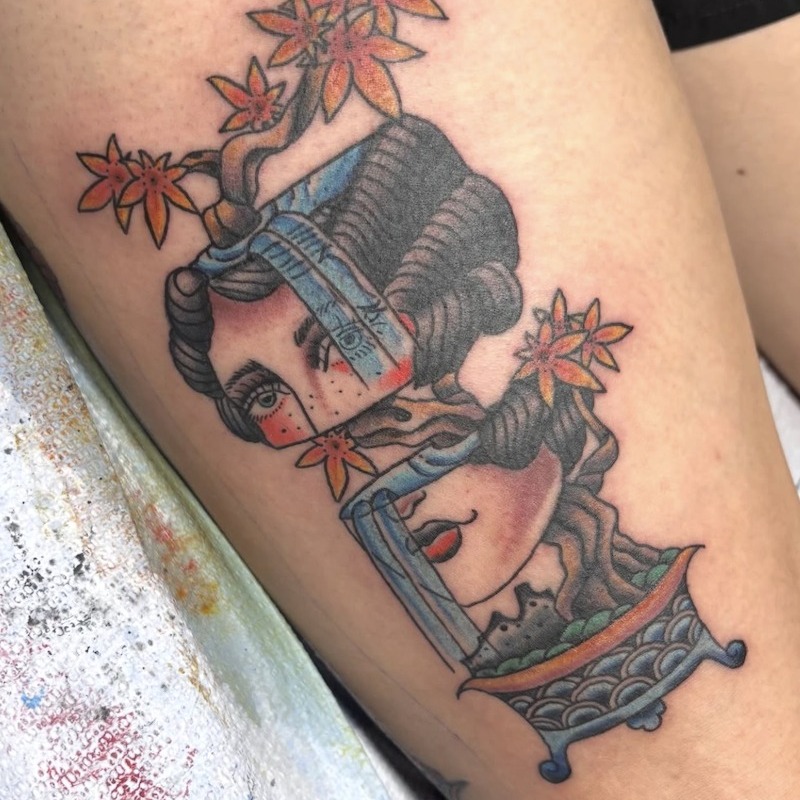 Tattoo by @arkoudatattoo β neo_traditional, japanese_irezumi