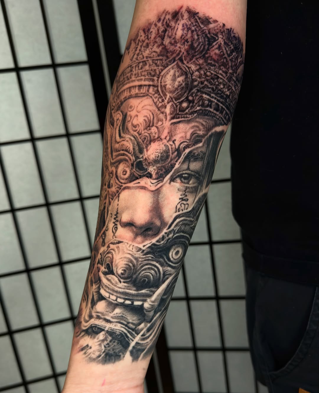 Tattoo by @joedejoya — realism, black_and_grey