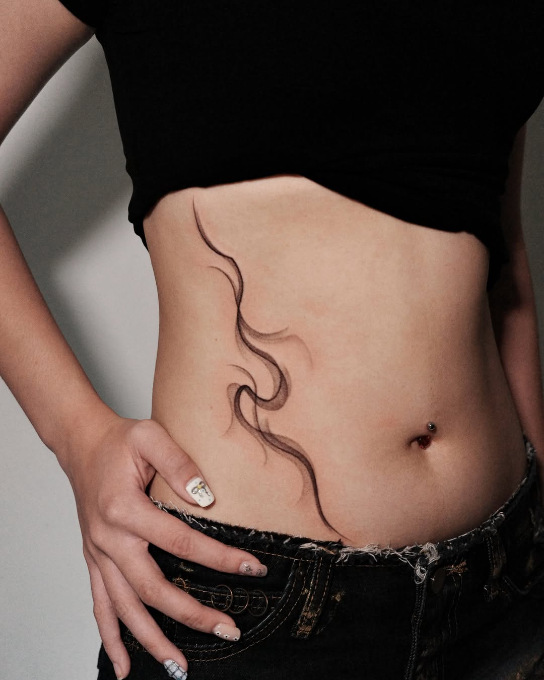 Tattoo by @chouzy_inkk — black_and_grey, fine_line
