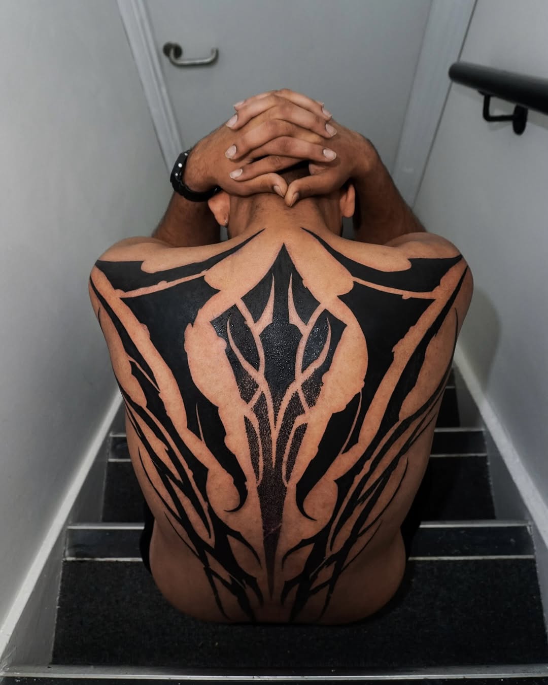 Tattoo by @dock.artt — blackwork