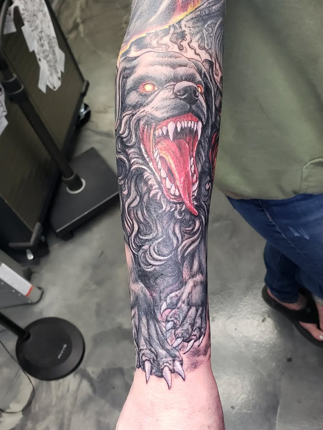 Tattoo by @tnchriswhitney — realism, dark_realism