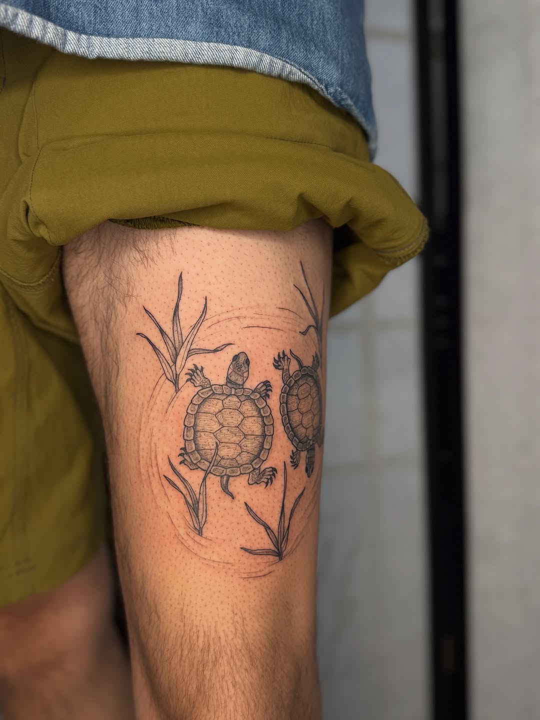 Tattoo by @noelle_adrienne — fine_line, black_and_grey