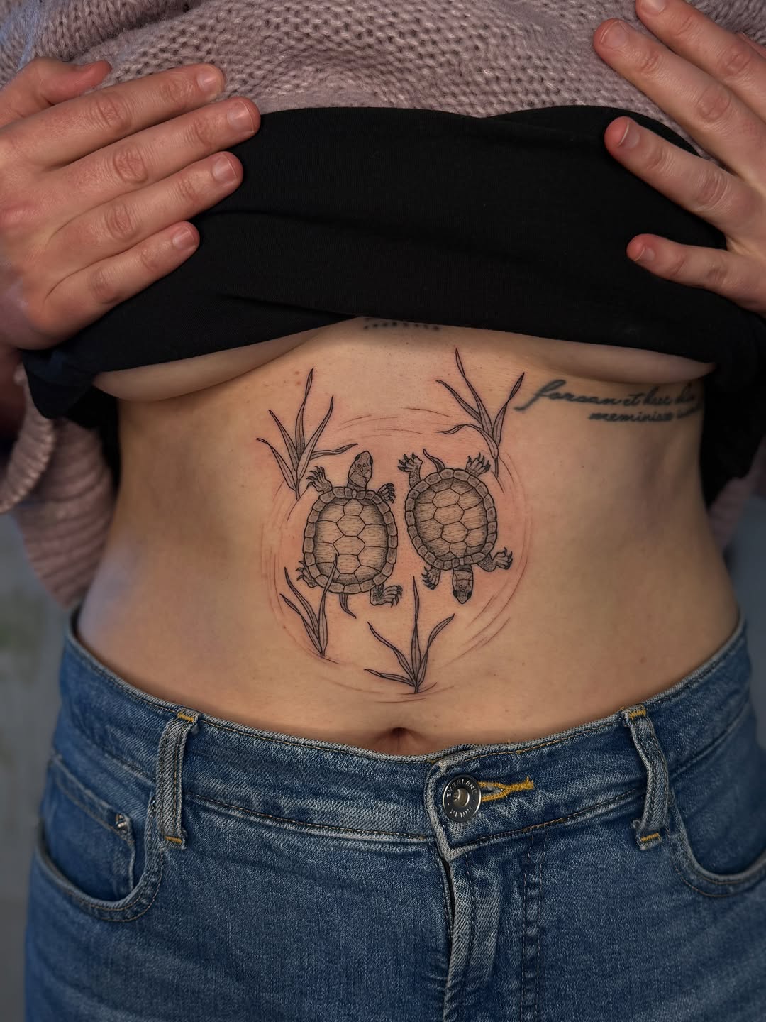 Tattoo by @noelle_adrienne — fine_line, black_and_grey