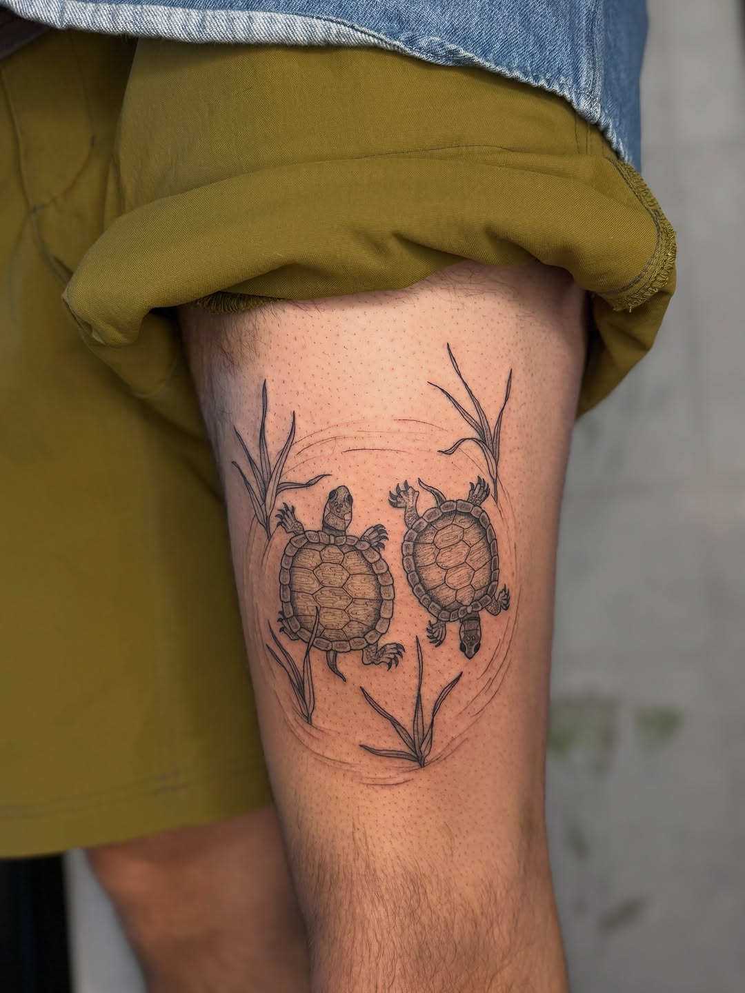 Tattoo by @noelle_adrienne — black_and_grey, fine_line
