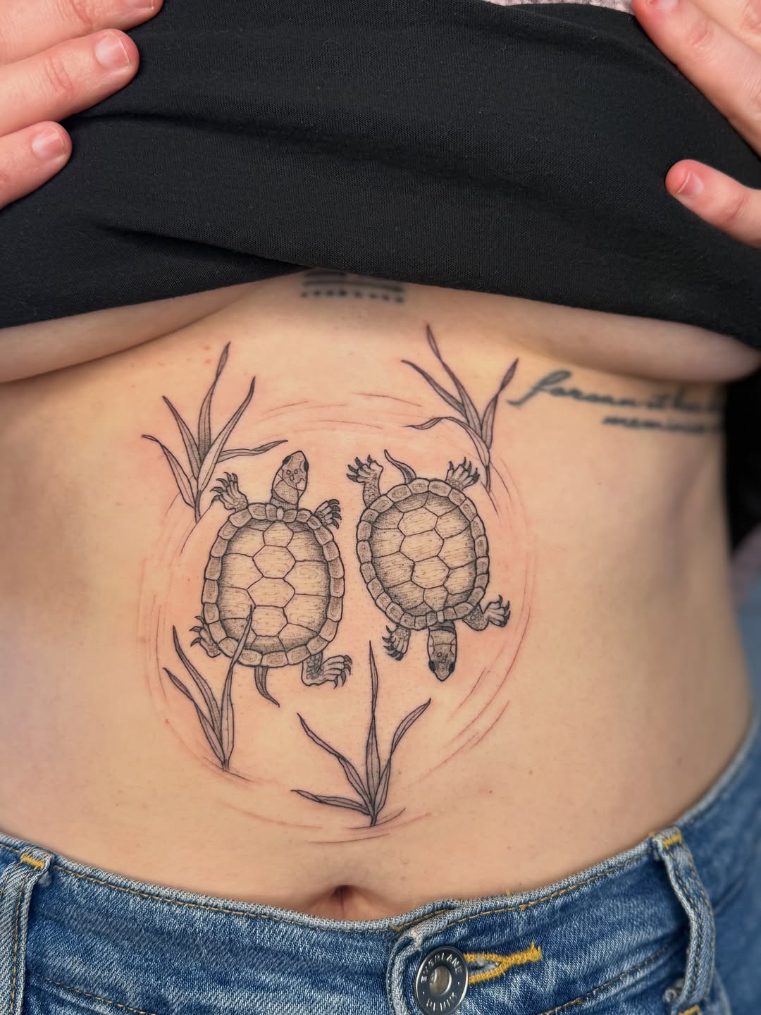 Tattoo by @noelle_adrienne — fine_line, black_and_grey