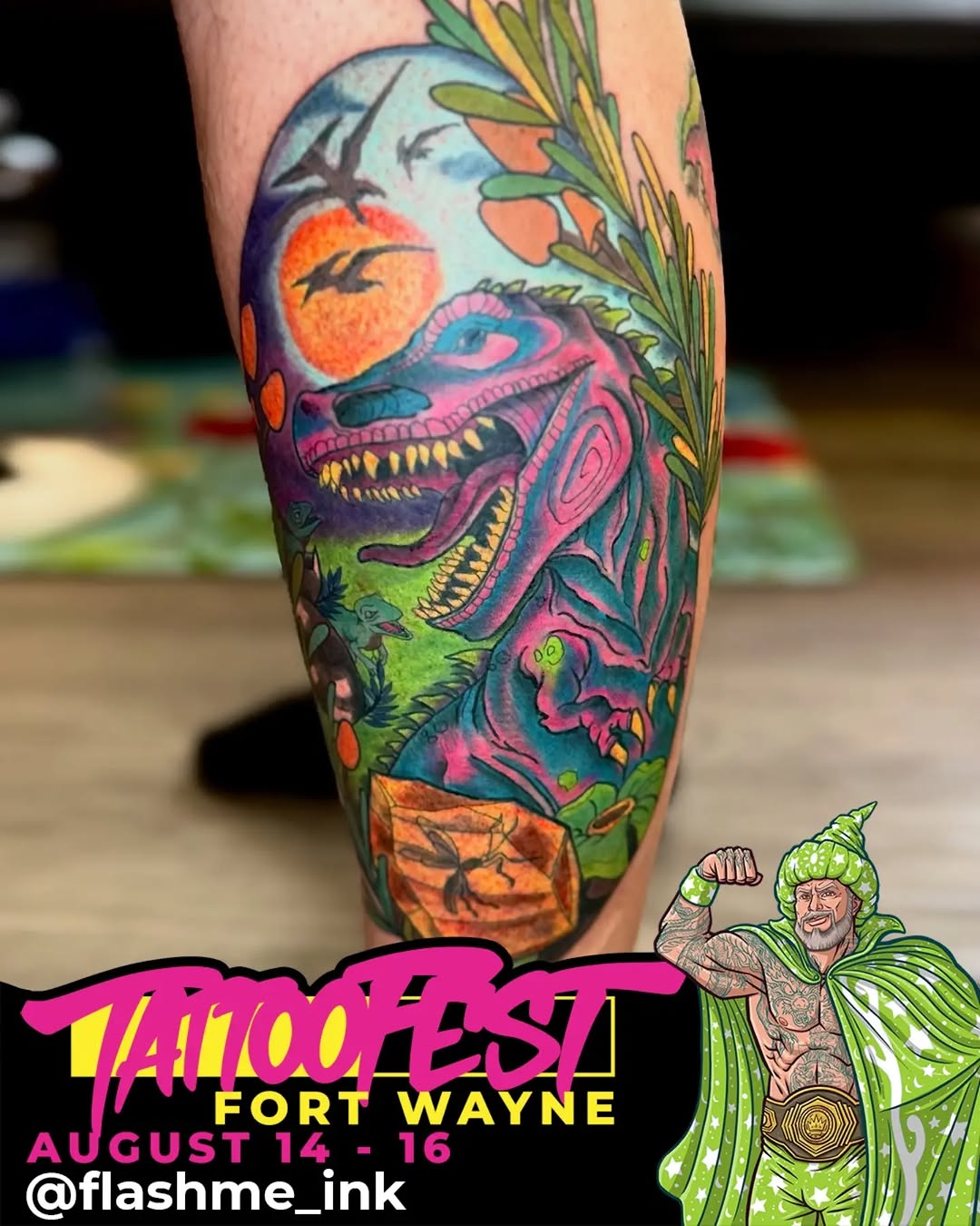 Tattoo by @flashme_ink — new_school
