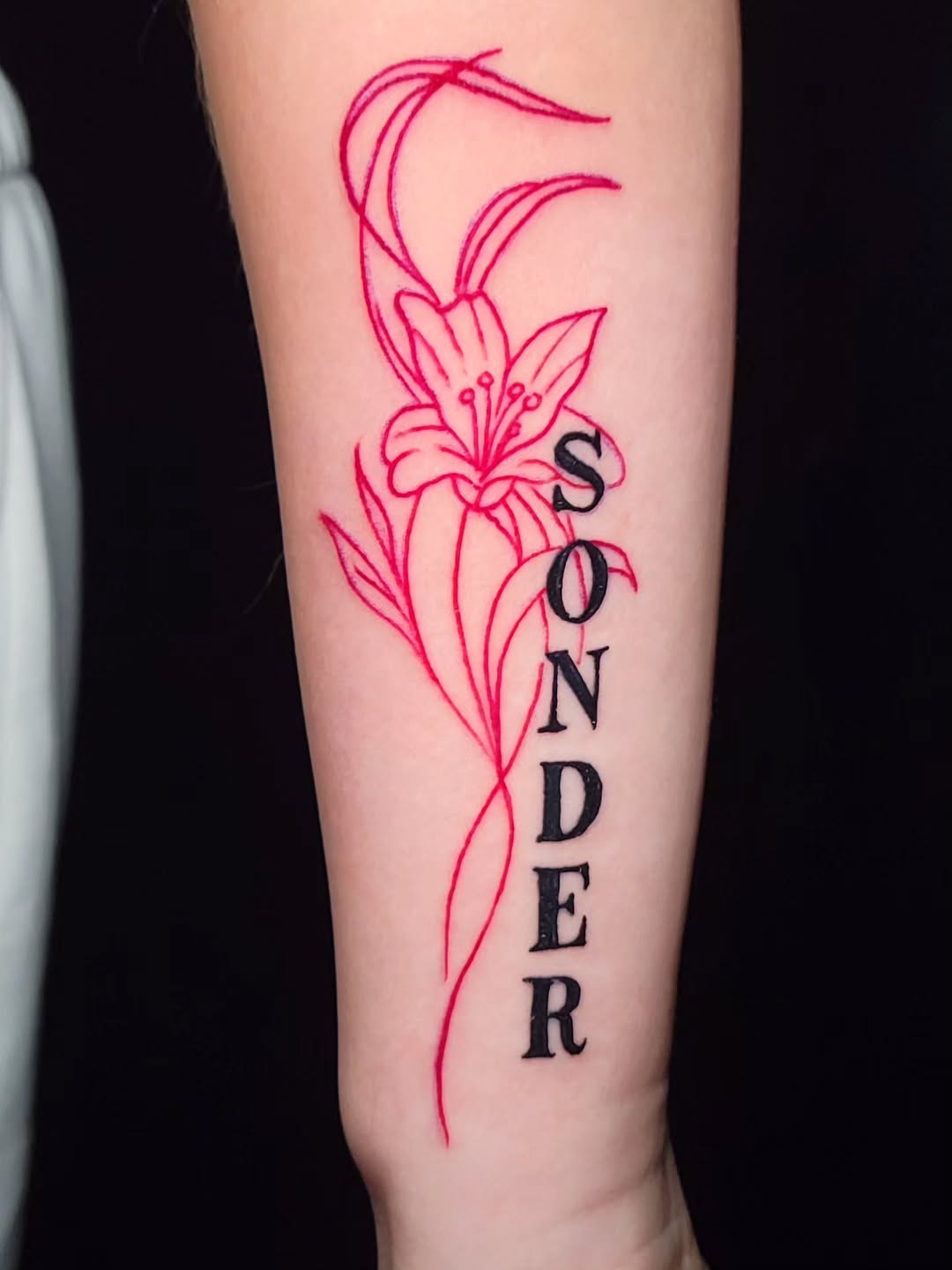 Tattoo by @theinkboxtattoos — lettering_script, fine_line