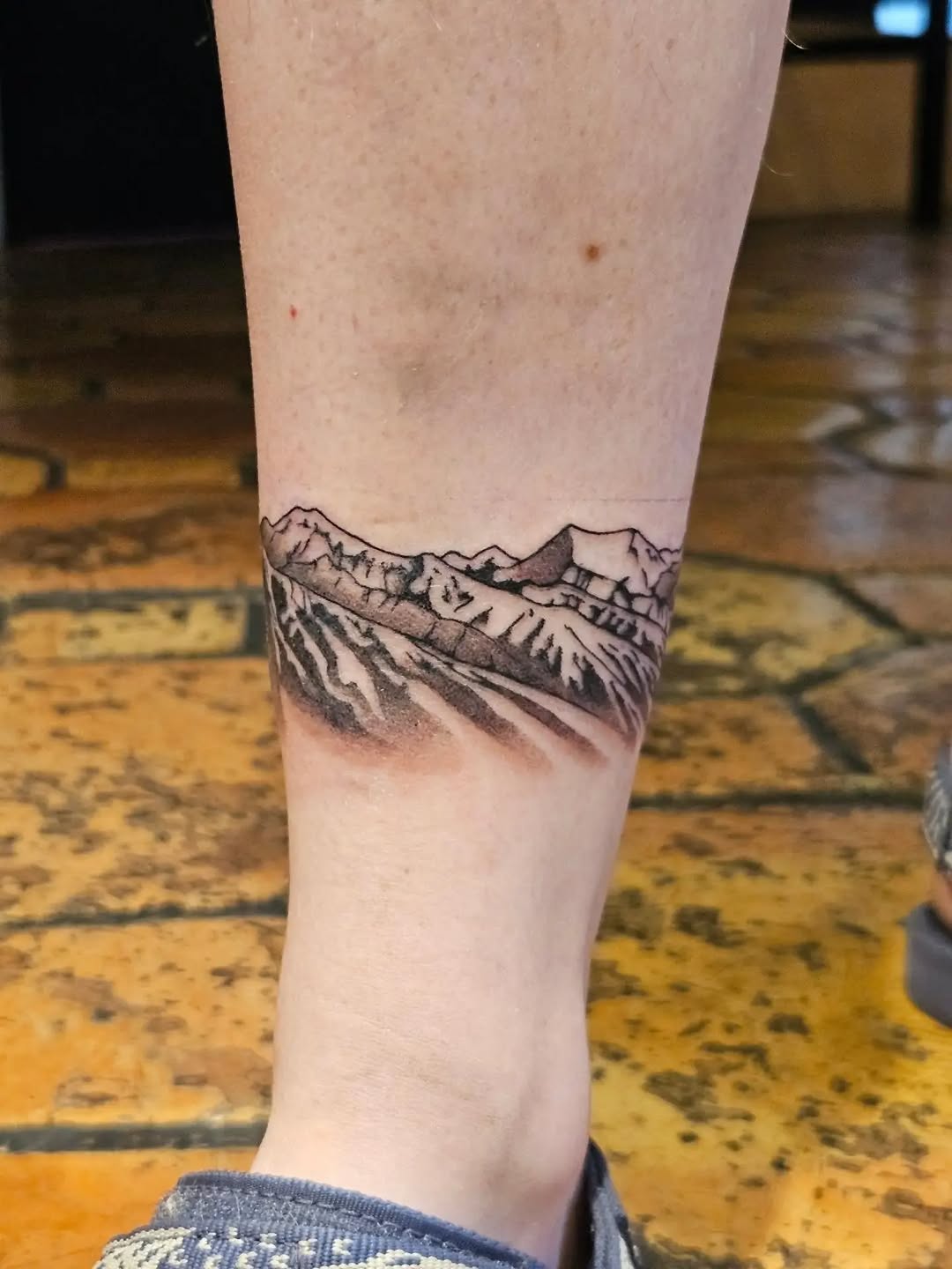 Tattoo by @neonmoonink — black_and_grey, realism