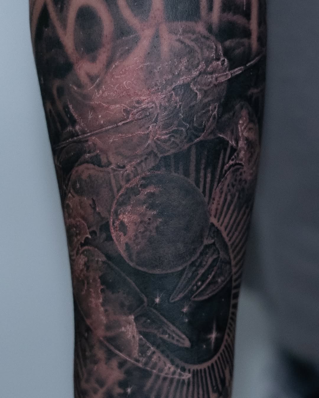 Tattoo by @mike.fd.tattoos — realism, black_and_grey