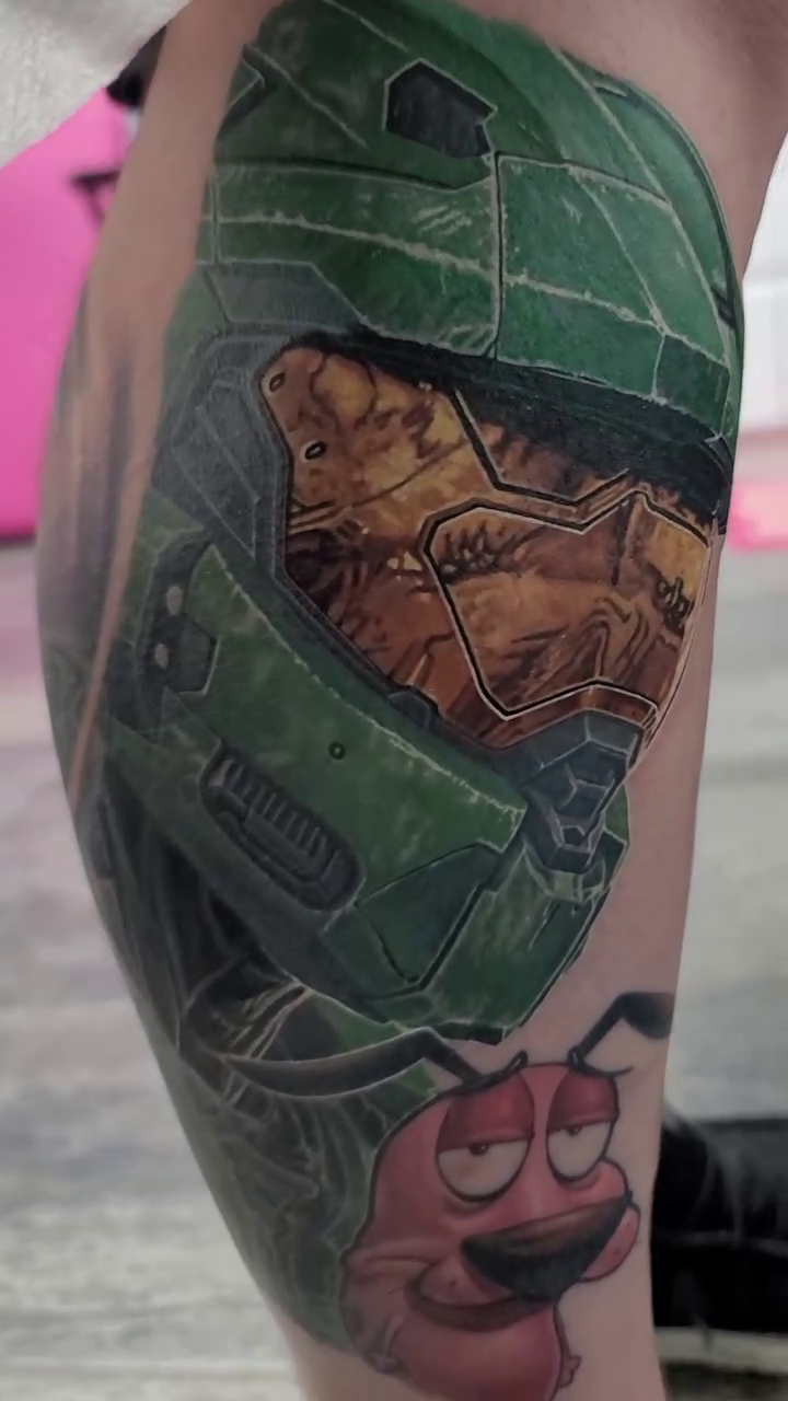 Tattoo by @tattoosbyronny — anime, realism