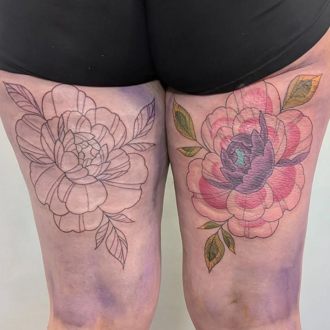 Tattoo by @unicornvomit.tattoo โ fine_line, watercolor