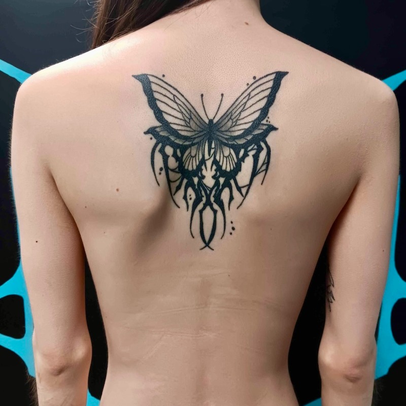 Tattoo by @ether.e.a.l β blackwork, ornamental