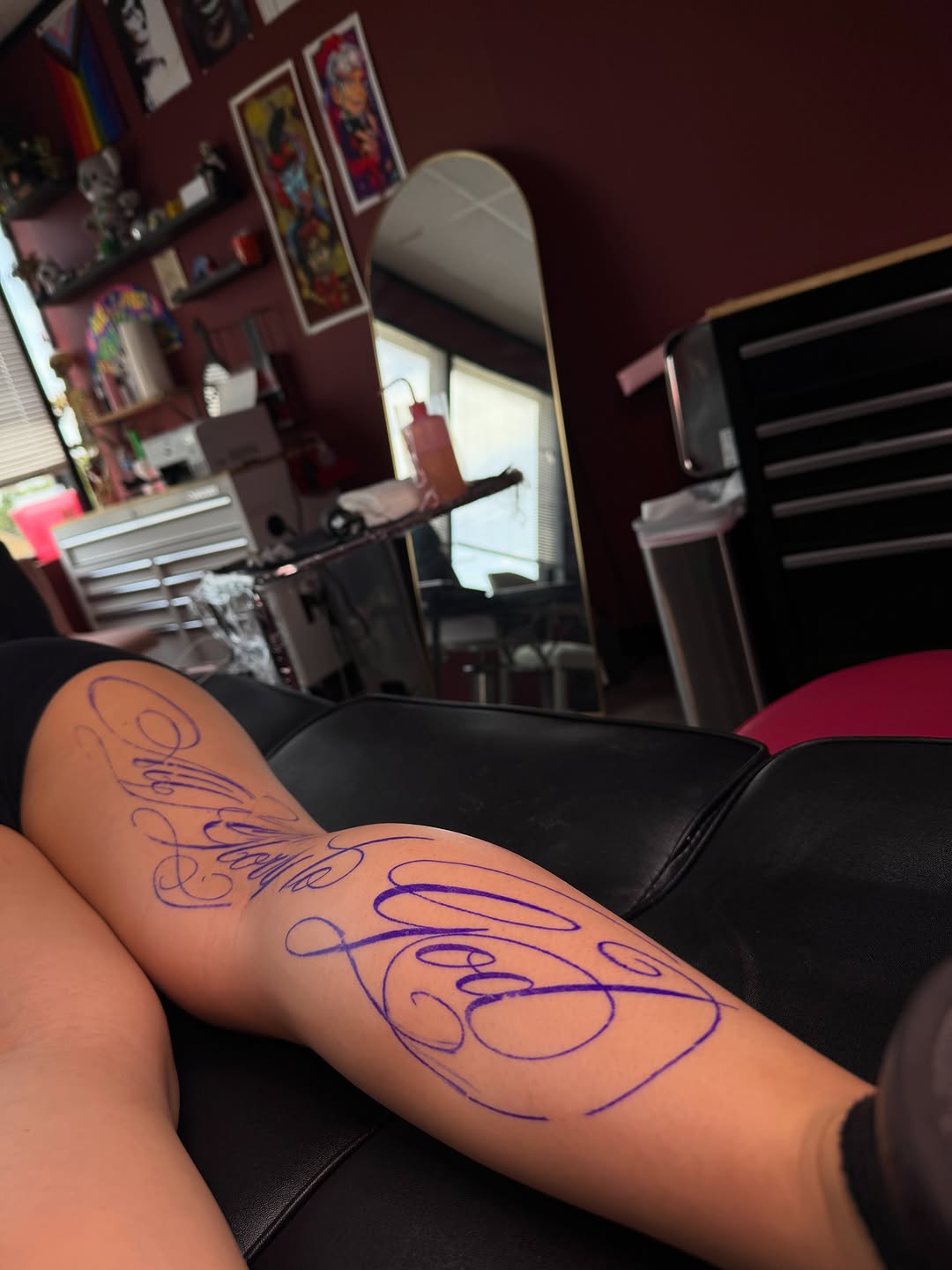 Tattoo by @inkedbydaniii — lettering_script