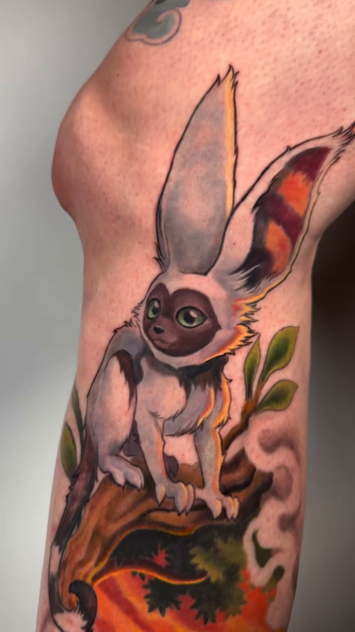 Tattoo by @savsky_tattoo — anime, new_school