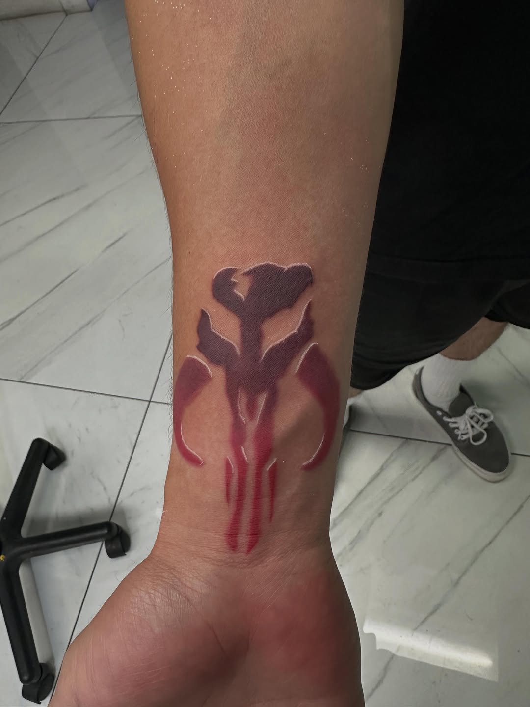 Tattoo by @viciousmarc — blackwork