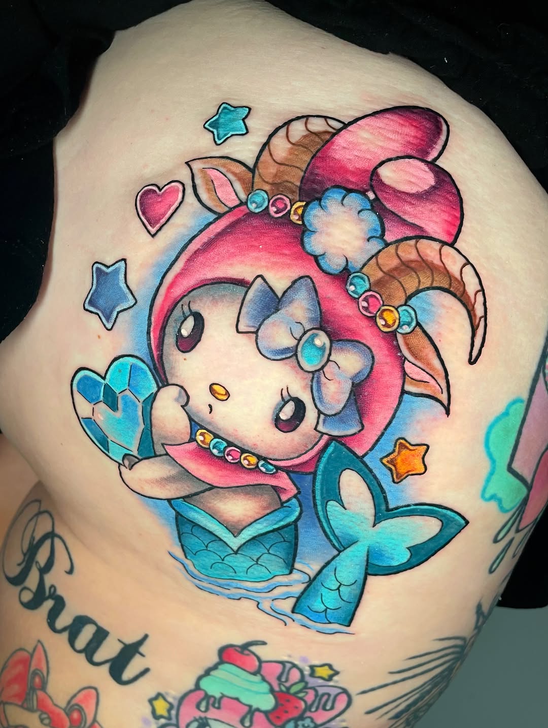 Tattoo by @xens0ul — new_school, anime