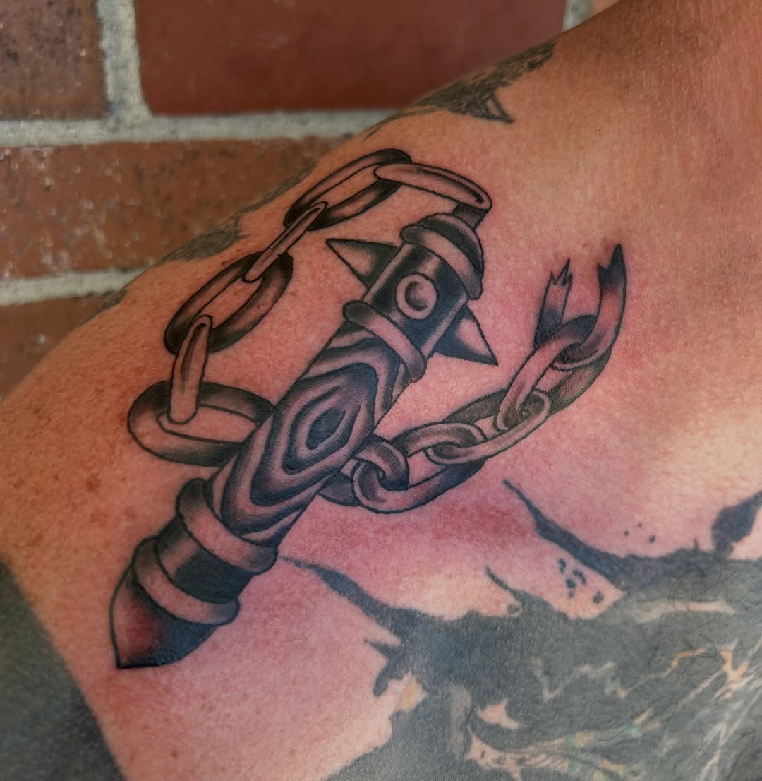 Tattoo by @donny_sinns — black_and_grey, chicano