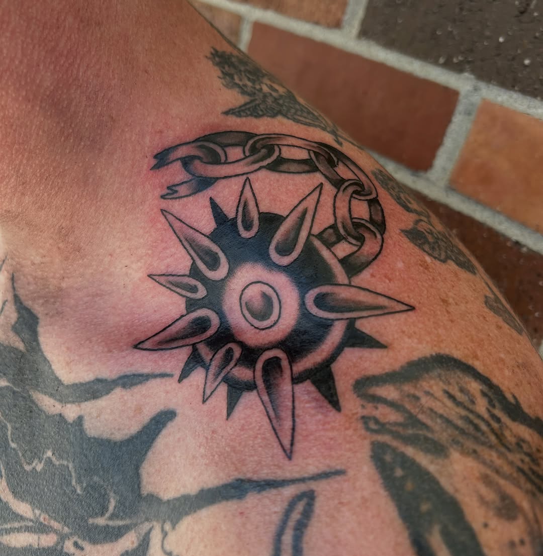 Tattoo by @donny_sinns — black_and_grey, chicano