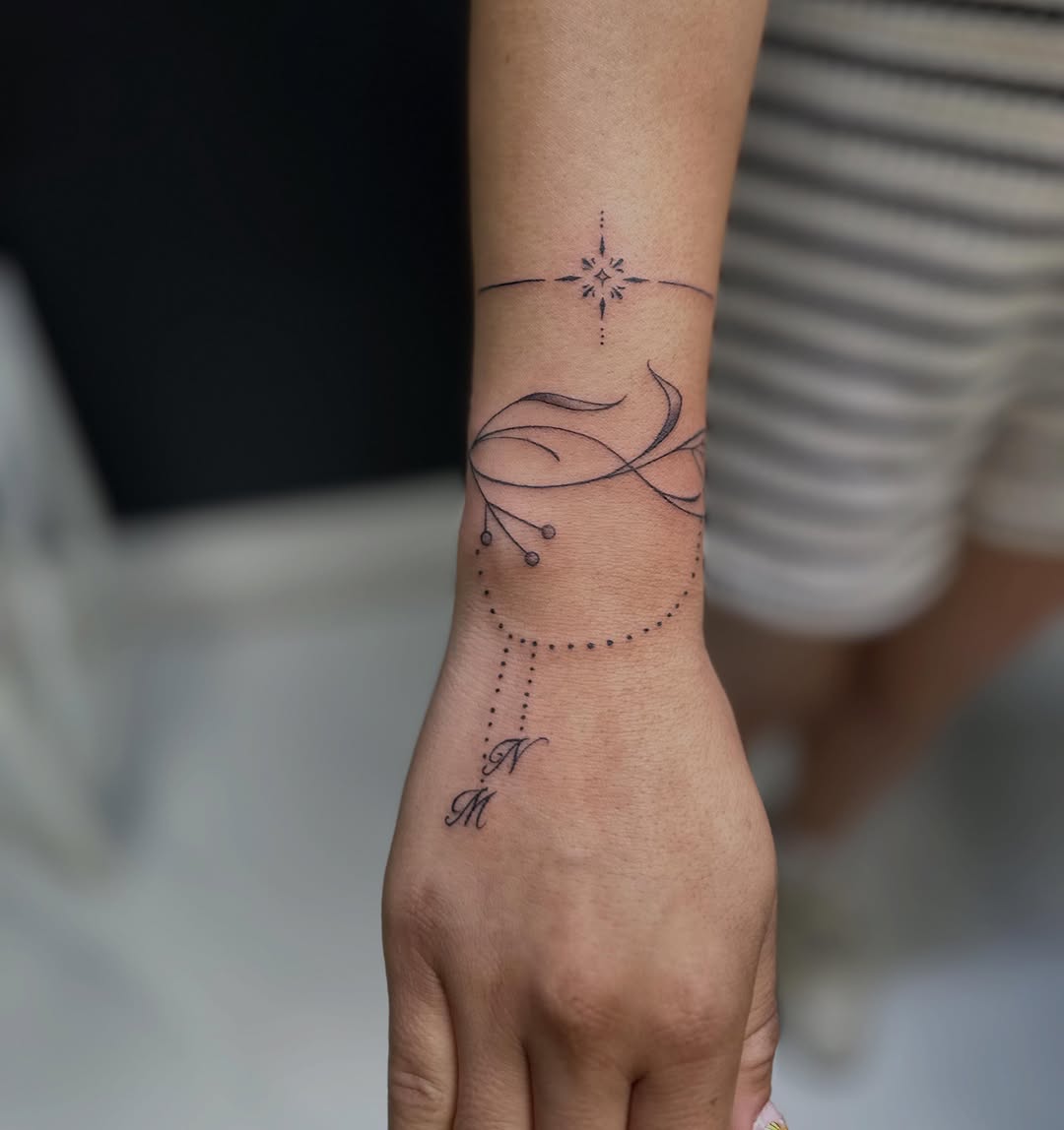 Tattoo by @viciousmarc — fine_line, lettering_script