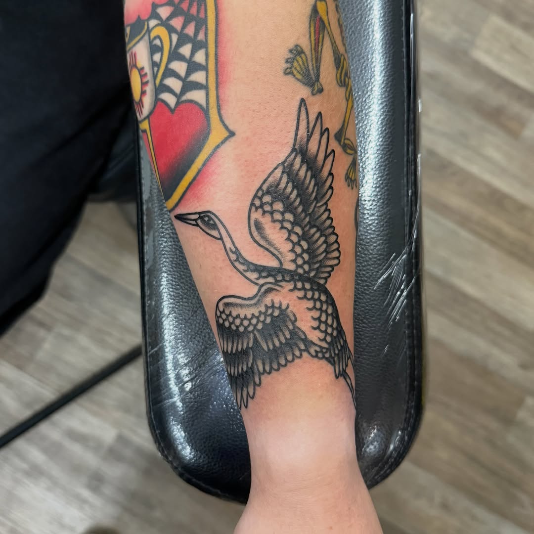Tattoo by @allie.g.tattoo — american_traditional, black_and_grey