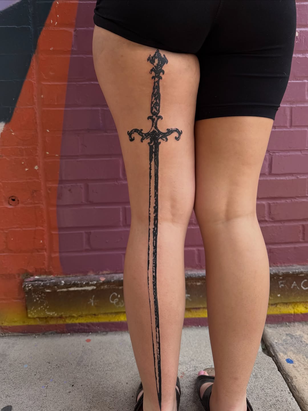 Tattoo by @blackstatictattoos — blackwork, illustrative