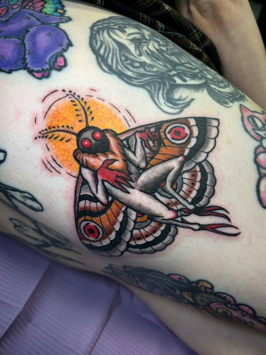 Tattoo by @stabbingab209 — american_traditional, neo_traditional