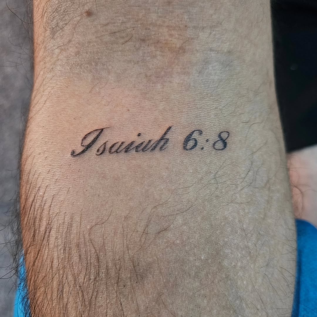 Tattoo by @_corazondnopal_ — lettering_script, fine_line