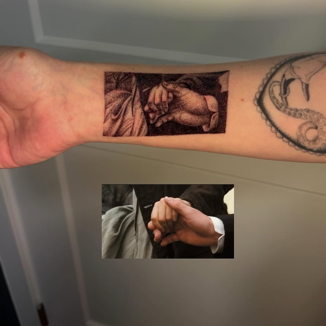 Tattoo by @jo.tattoos47 — dotwork, realism