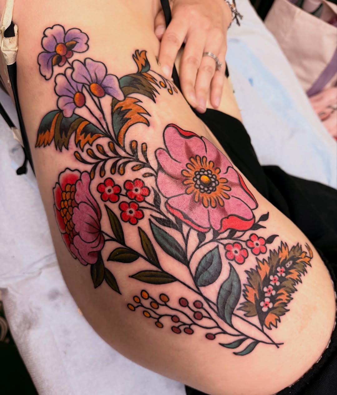 Tattoo by @morganhabe — neo_traditional, fine_line