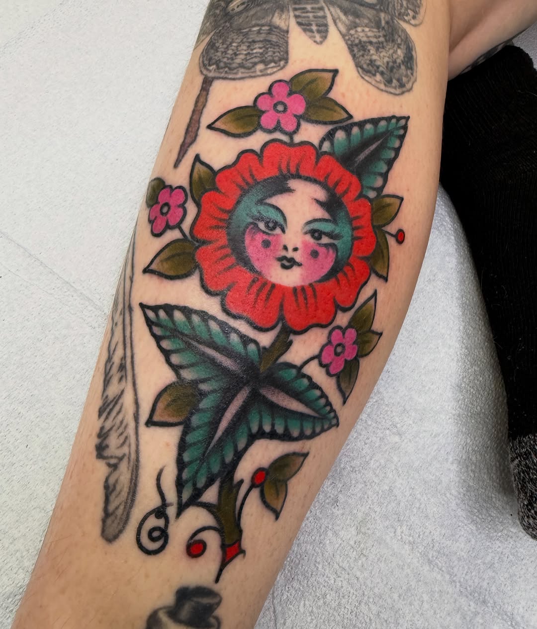 Tattoo by @morganhabe — american_traditional