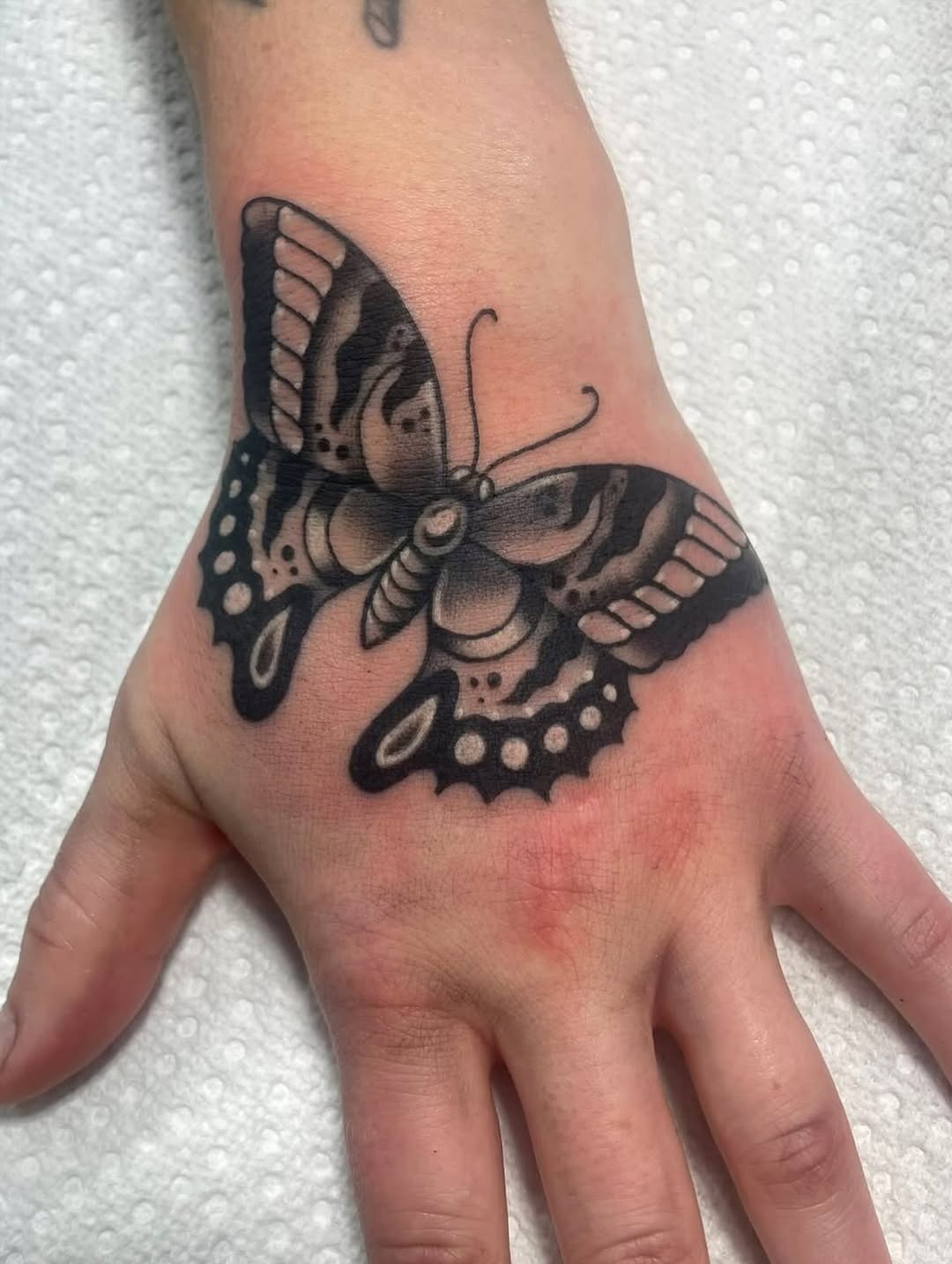 Tattoo by @ek_badboy — american_traditional, black_and_grey