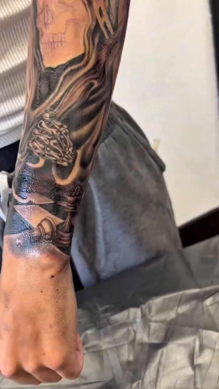 Tattoo by @underground_artcollective — black_and_grey, realism