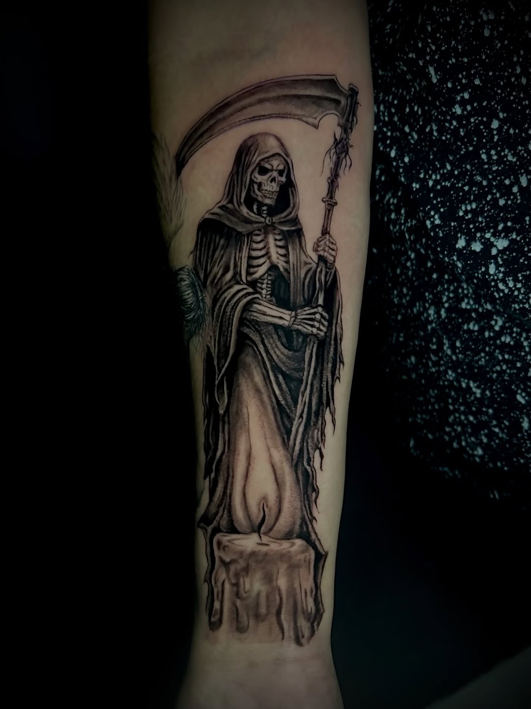 Tattoo by @antiart.inkz — black_and_grey, realism