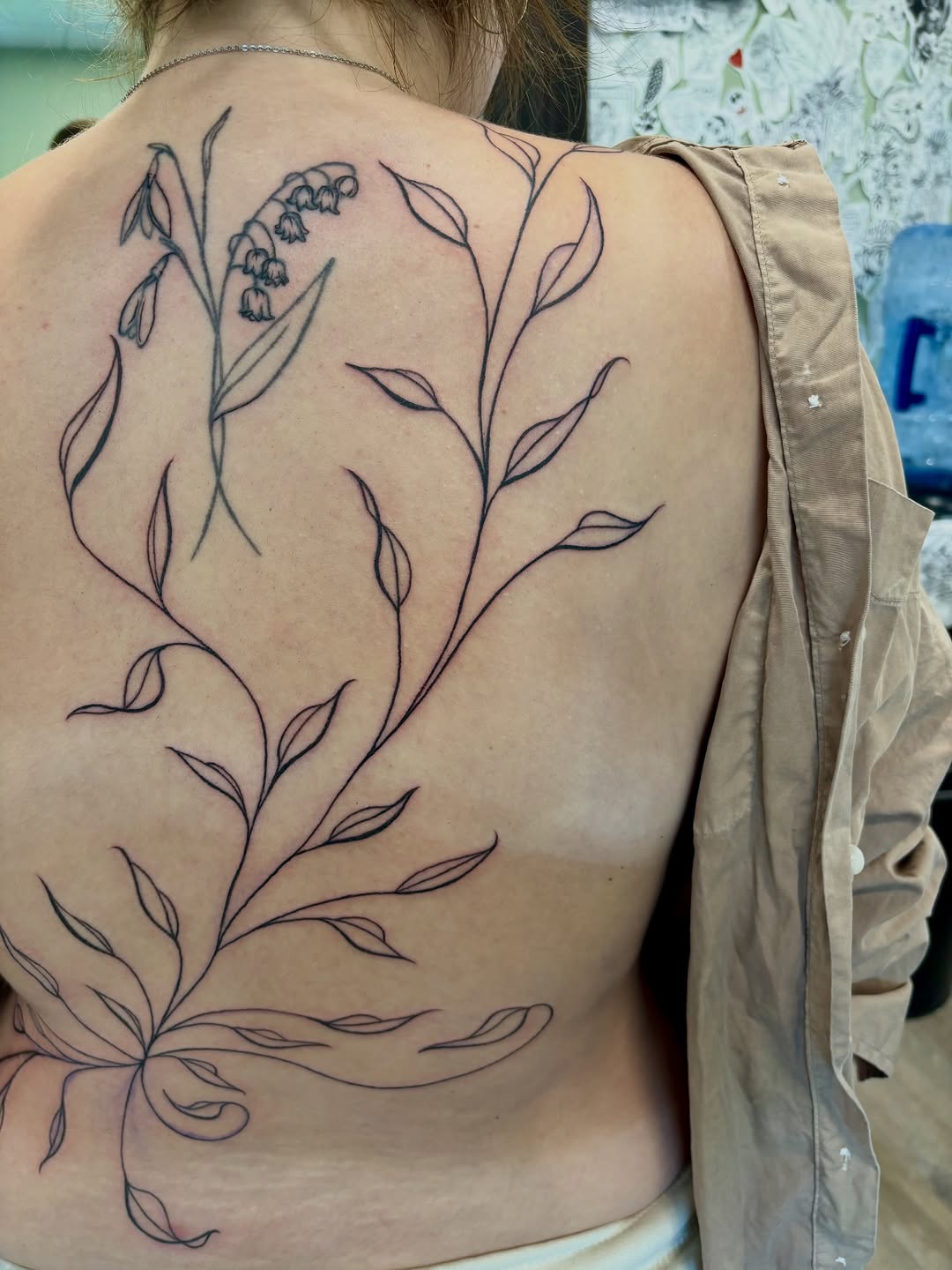 Tattoo by @sagerayink โ fine_line