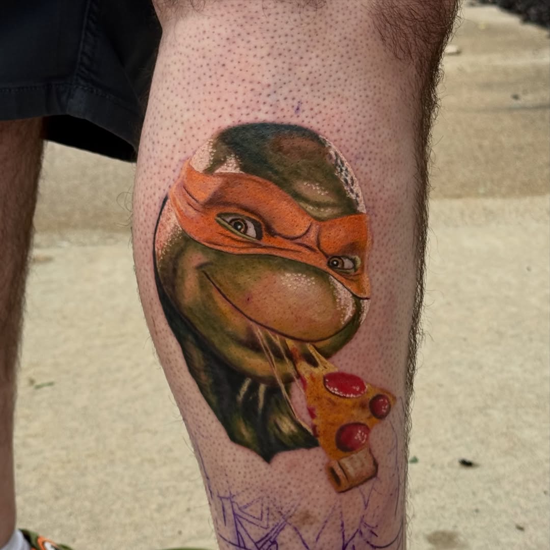 Tattoo by @brjtattoos — realism, anime