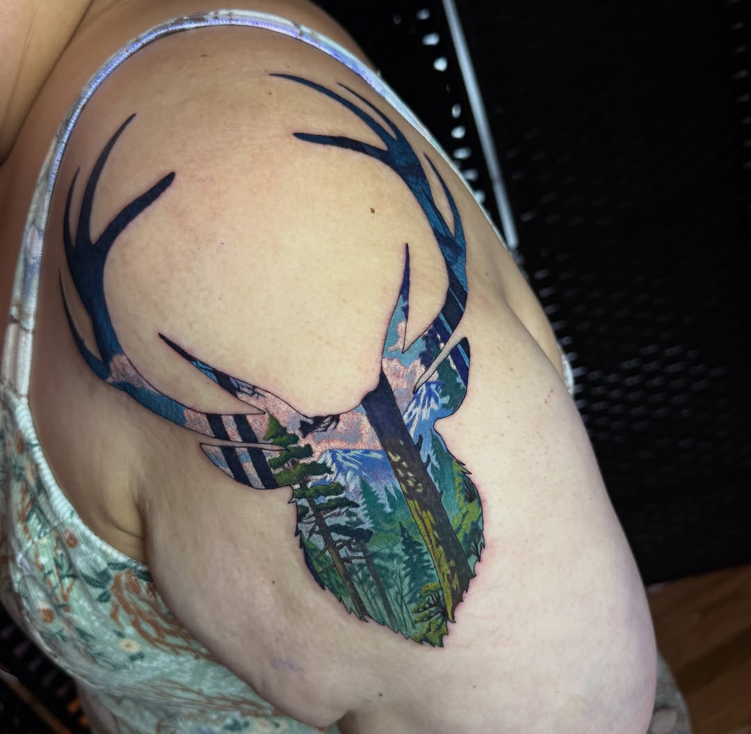 Tattoo by @ethanlundtattooing — realism, illustrative