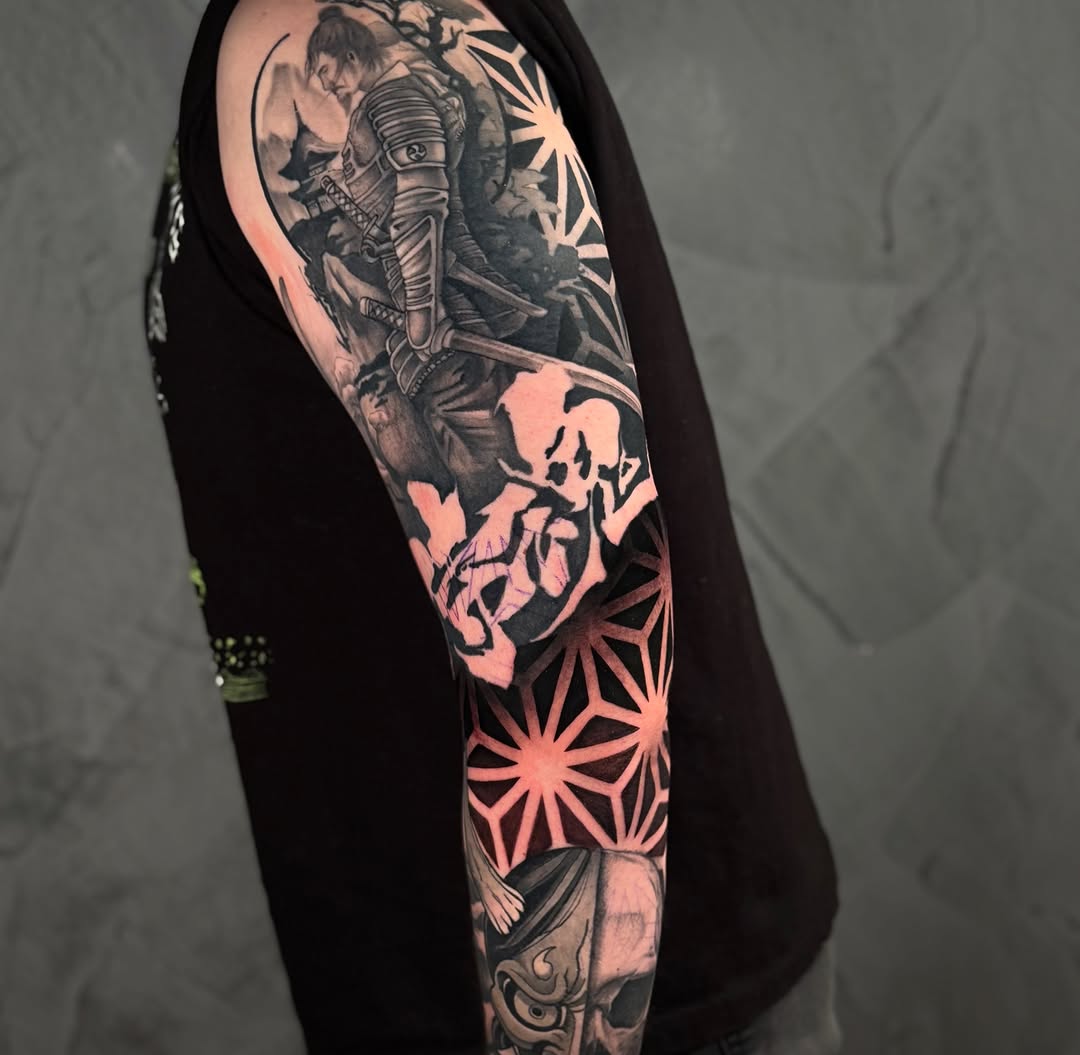 Tattoo by @ethanlundtattooing — realism, black_and_grey