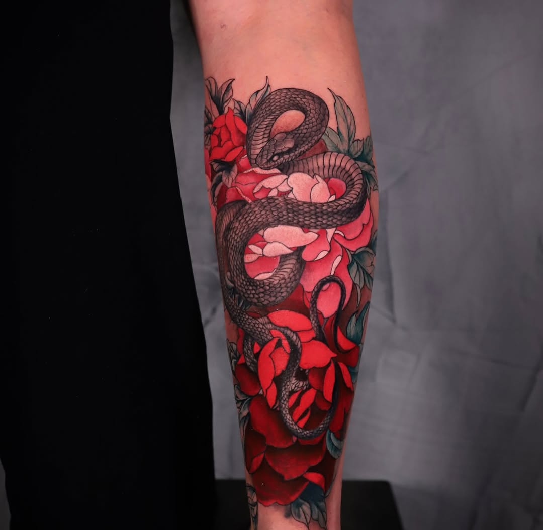 Tattoo by @ethanlundtattooing — japanese_irezumi, realism