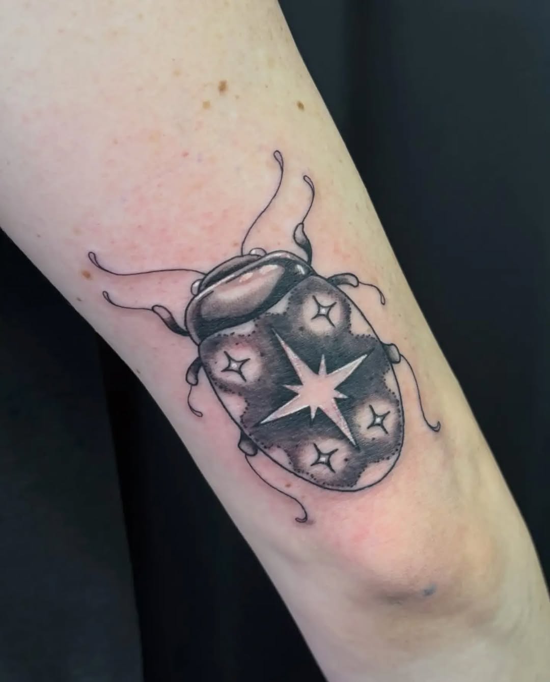 Tattoo by @unkindnessart — black_and_grey, neo_traditional