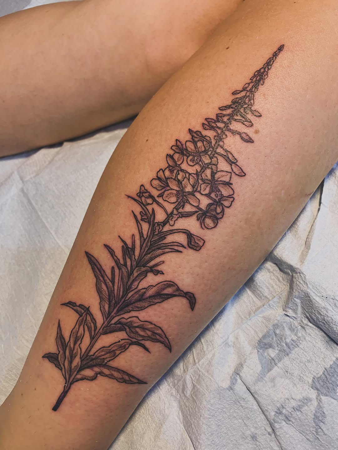 Tattoo by @peripeteiah โ fine_line, black_and_grey