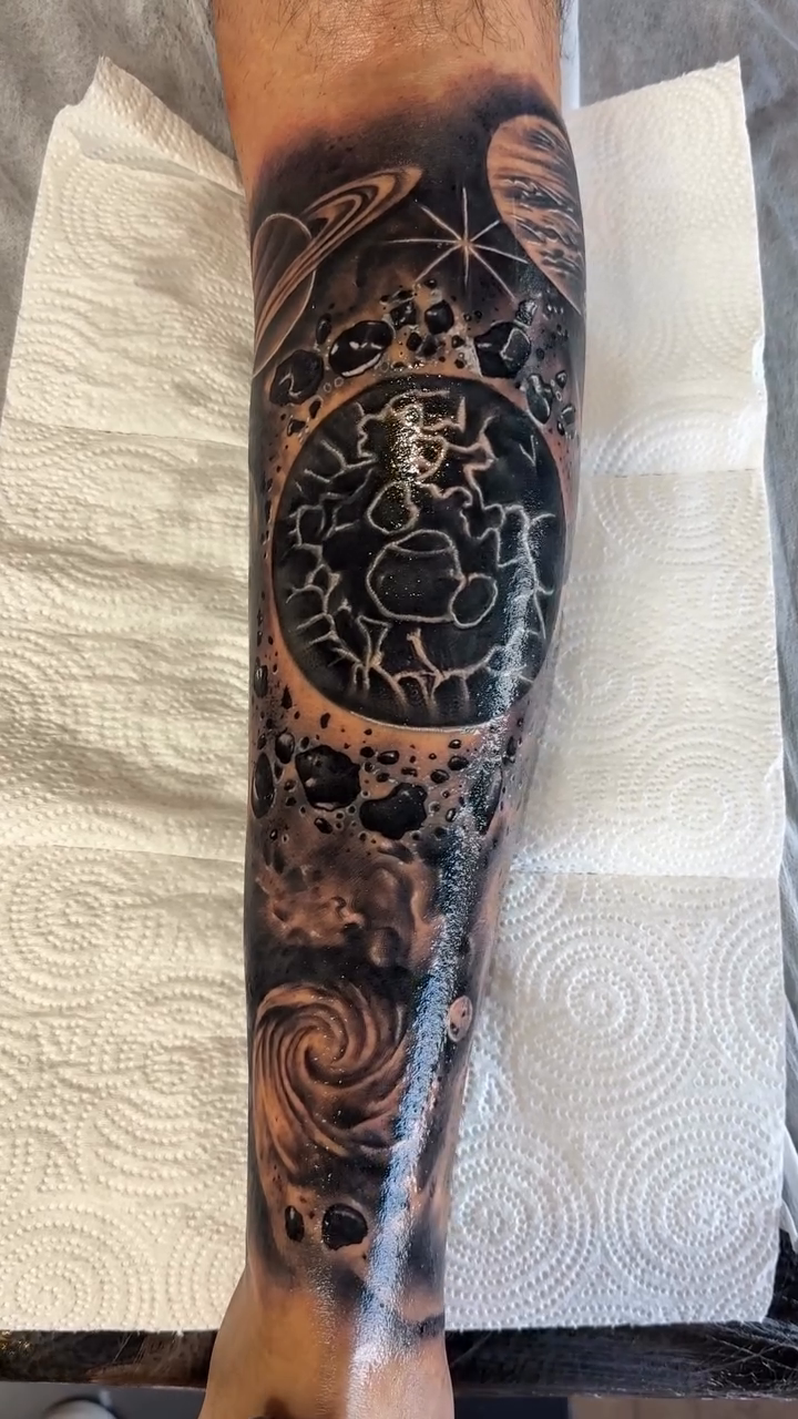 Tattoo by @rarebreedinkstudio — realism, black_and_grey